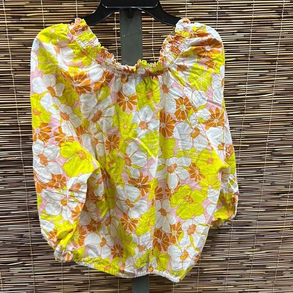Dont Forget Floral Blouse in Sunny Days Size XS - Picture 3 of 3